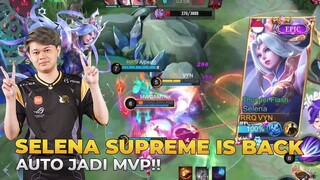 SELENA SUPREME BALIK LAGI KE RANKED, MASIH GACOR??- MLBB