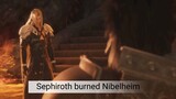 Sephiroth on Fire