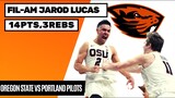 FIL-AM JAROD LUCAS VS PORTLAND PILOTS | NCAA MEN'S BASKETBALL | DECEMBER 10, 2020