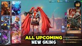 56 UPCOMING NEW SKINS in Mobile Legends [Blazing West Squad] [1080p]