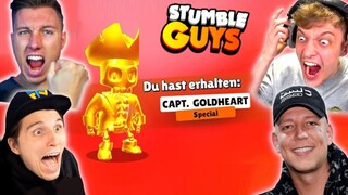 Der ERSTE SPEZIAL SKIN von ICRIMAX, PALUTEN, MONTANABLACK, LUKAS in STUMBLE GUYS! 😱