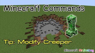 Minecraft Commands [Thai]: ปรับแต่งความสามารถเฉพาะตัวของครีปเปอร์ [1.7.2]