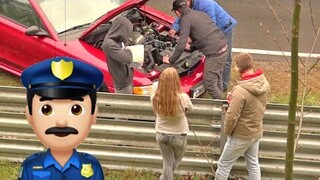 NÜRBURGRING CRASH & FAIL COMPILATION - Police, MISTAKES, Error, Racing Nordschleife Nurburgring