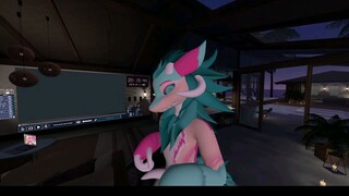 vrchat furry livestream Aufzeichnung YouTube mit Emotion