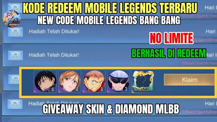 UPDATE! KODE REDEEM ML TERBARU KODE REDEEM MOBILE LEGENDS TERBARU HARI INI REDEEMCODE JUNI 2024