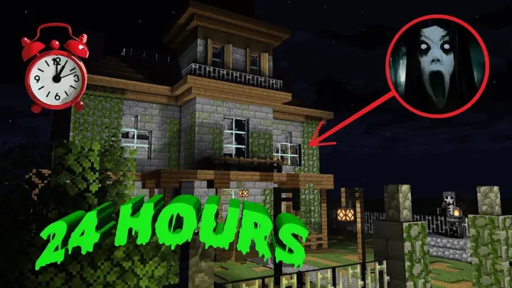 Monster School : 24 Hours In The Haunted House - Minecraft Animation