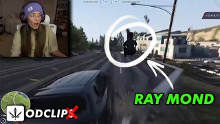 Ray Mond (@Valkyrae) got YEETED out of the car