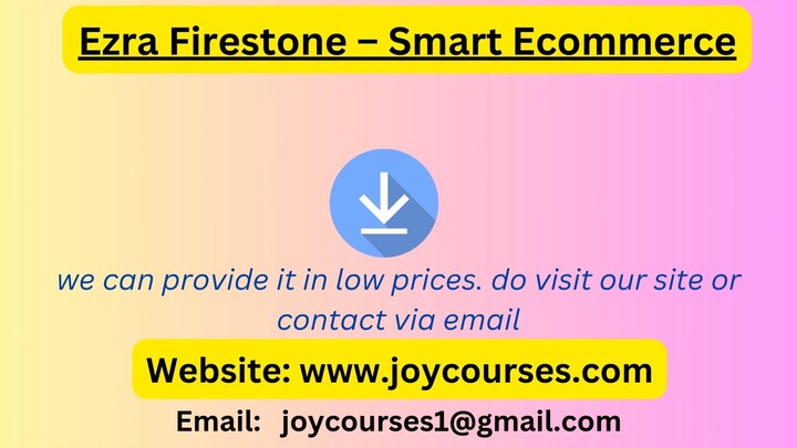 Ezra Firestone – Smart Ecommerce