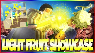 ✨KING PIECE LIGHT SHOWCASE✨ + HOW TO GET! IN KING PIECE (ROBLOX)