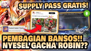 AKHIRNYA PEMBAGIAN BANSOS!! Drama Nyesel Gacha Robin?? 🤔 | Honkai: Star Rail