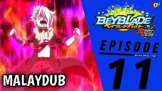 [S3.E11] Beyblade Burst : Turbo | Malay Dub