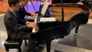 【Piano Four Hands】Yuri on ICE-Four Hands Live Version + Behind the Scenes