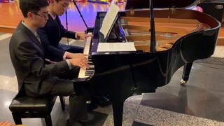 【Piano Four Hands】 Yuri trên ICE-Four Hands Live Version + Hậu trường
