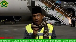 Pemberangkatan CJH Kloter I Lombok Tengah