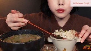 Món Hàn : Thưởng thức canh cá chạch, cá chạch chiên 3 #mukbang