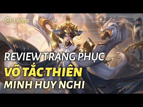 [ Vương Giả Vinh Diệu ] Review trang phục siêu phẩm Võ Tắc Thiên ( Minh Huy Nghi )