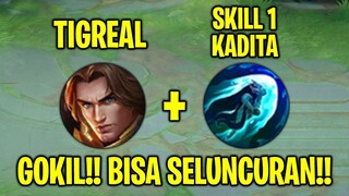 Tigreal HACK Skill 1 Kadita 😱 WTF