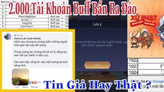 Chúc Mừng 2.000 Tài Khoản Buff Bẩn Ra Đảo ! Game Sớm Trở Lại Như Xưa