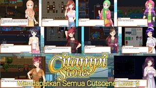 Menyelesaikan Semua Cutscene Terbaru |Citampi Stories Part 75