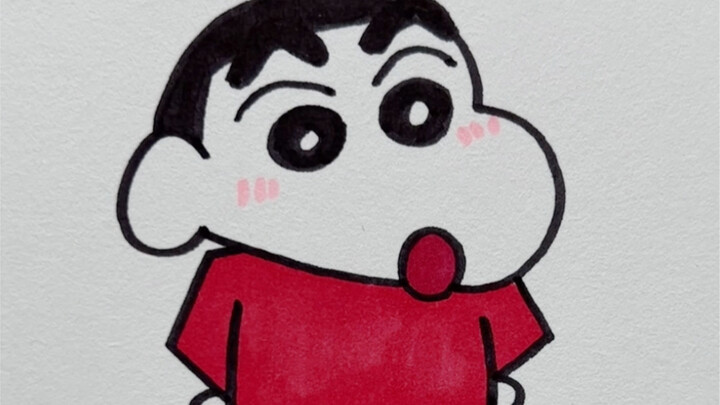 How to draw Crayon Shin-chan in seconds! Which of Crayon Shin-chan's lines impressed you the most? S