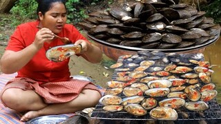 Amazing Cooking BBQ Oyster with Spicy Chili recipe By village & Cooking life