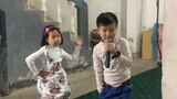 two child dancing