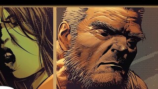 Marvel's strongest physical battle! Wolverine vs. War Lord Hulk, half of Logan's face was blown up