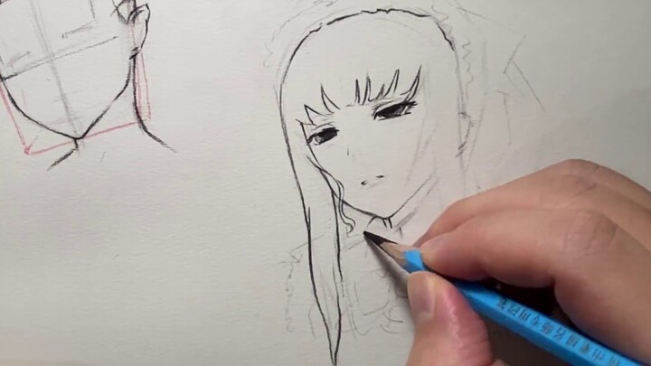 [Vẽ tay] Nếu bạn muốn vẽ nhân vật anime bằng không cơ bản, bạn cần biết một vài điều cơ bản, cảnh đồ