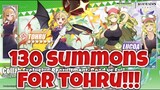 130-Summons for Tohru,  Dragon Maid Collab Banner - Alchemy Stars