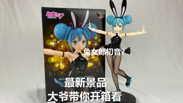 最新景品大爷带你开箱看 兔女郎初音