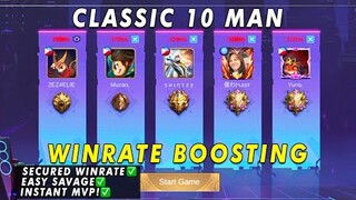 Classic 10 Man | Gb Tb Winrate Boosting • Free Savage Each