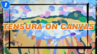 TenSura On Canvas. Sticky Substance. A Lake In Ukraine. Slime Painting._1