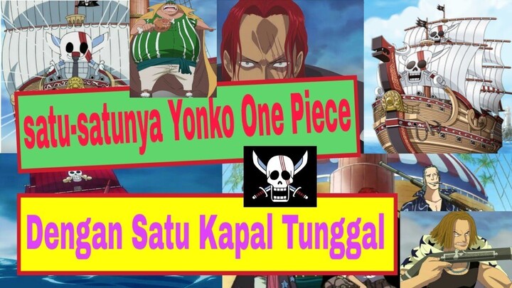 Inilah Kenapa Bajak Laut Yonko Akagami No Shanks Hanya Memiliki Satu Kapal One Piece