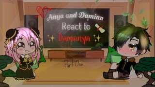 ❤️Anya and Damian react to Damianya ❤️|| Part 1 || ✨ Spy x Family reaction ✨