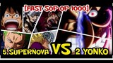 [FAST SOP OP 1000] 5 SUPERNOVA VS 2 YONKO !!