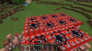 Minecraft: "Sungai kecil" di depan rumah telah menjadi "sungai desa"?