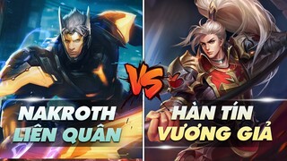 Ai Hơn Ai ? NAKROTH Liên Quân Mobile Và HÀN TÍN (韩信) Vương Giả Vinh Diệu