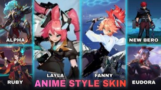 FIRST ANIME STYLE SKIN - RUBY COLLECTOR SKIN - ALPHA EPIC SKIN | Mobile Legends #WhatsNEXT Ep.137