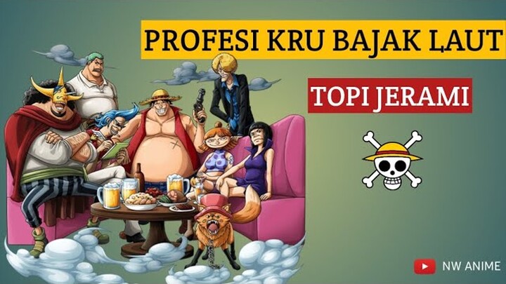 Profesi Kru Bajak Laut Topi Jerami ! Update One Piece Terbaru ! One Piece SBS