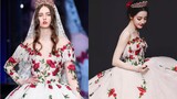 [Dilraba] Chiếc váy hoa hồng lộng lẫy đến từ một thương hiệu váy cưới theo phong cách cung điện của 