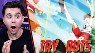 "THE TRYOUTS HAVE STARTED" Ao Ashi Episode 2 REACTION!