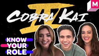 'Cobra Kai' stars Peyton List, Tanner Buchanan and Mary Mouser Compete in Martial Arts Trivia