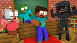 MONSTER SCHOOL - PREGNANT HEROBRINE CHALLENGE - FUNNY MINECRAFT ANIMATION