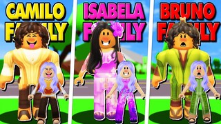 Encanto Isabela Vs Camilo Vs Bruno in Roblox Brookhaven RP