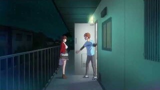 she lost her keys so she'll stay at his place 😶  #animefunnymoments #rentagirlfriend