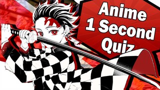 Anime Opening Quiz | 1 Second Challenge [ 60 Openings ] Very Easy - Medium