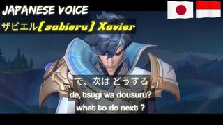 Xavier Japanese Voiceline - Mobile legends bang bang