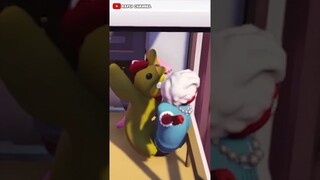 Momen ngakak kelakuan aku, nenek dan ayam - Gang Beasts #shorts