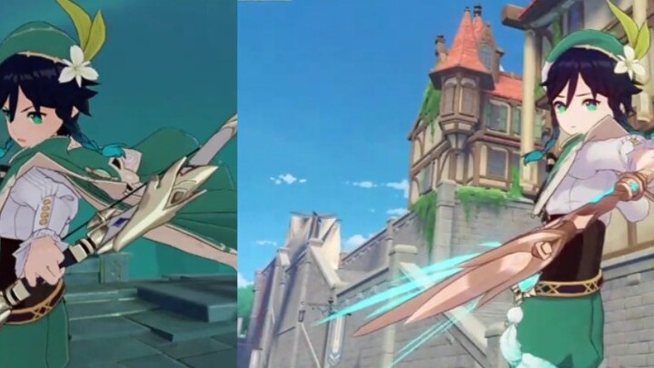 [ Genshin Impact ] Comparison of Wendy Pu's expression changes