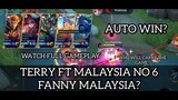 HELCURT FULL GAMEPLAY FT MALAYSIA NO 6 FANNY | MOBILE LEGENDS